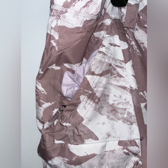 The North Face Freedom Insulated Pants Lavender Fog Tonal Mountainscape Print 2X - Picture 11 of 16